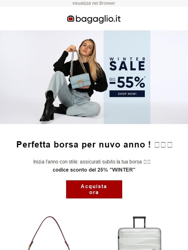 Perfetta borsa per nuvo anno ! 🛍️✨