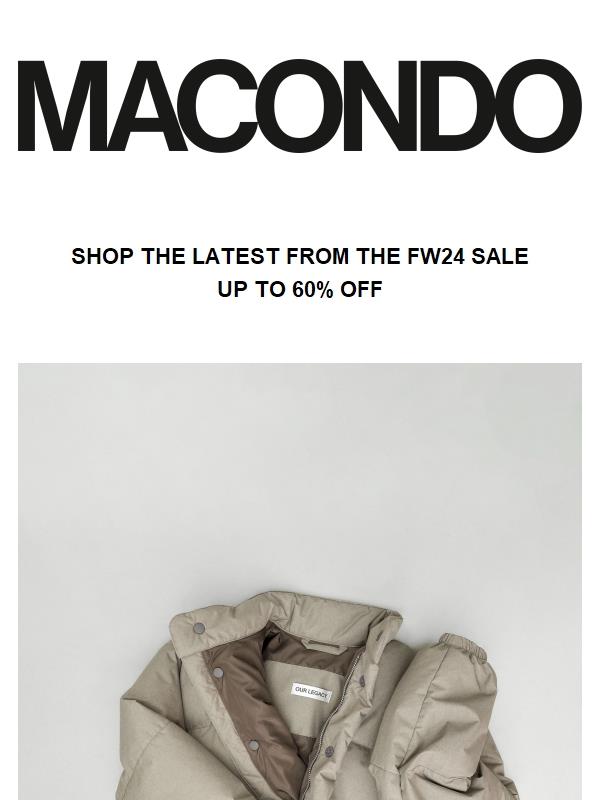Explore the Latest in FW24 Sale