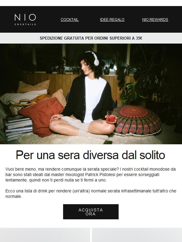 Cocktail che svoltano la serata