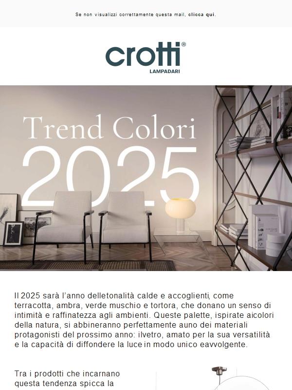 Tendenze 2025: colori caldi, eleganti e accoglienti