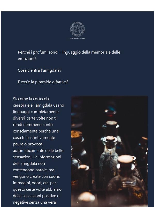 Perché i profumi sono il linguaggio delle emozioni?