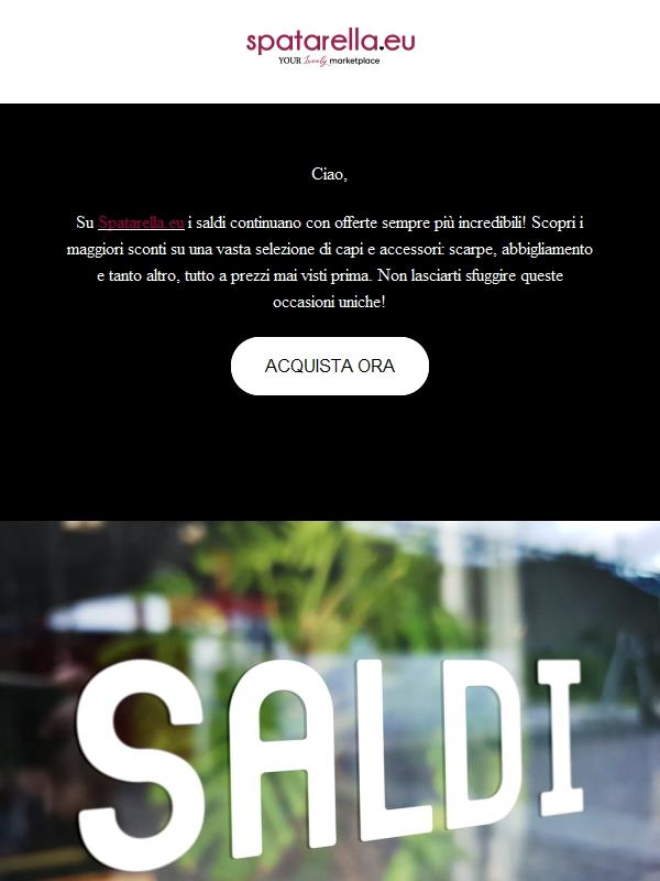 Saldi Straordinari: Scopri le Offerte Più Grandi!
