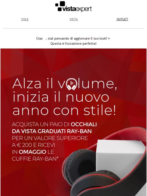 🎁 Cuffie Ray-Ban in OMAGGIO 🎧✨