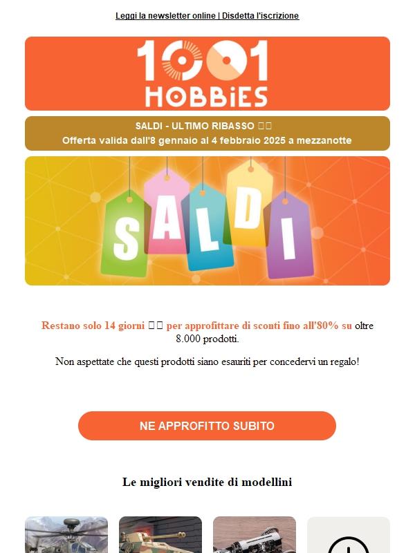 ❄️ SALDI | Ultimo ribasso 🏷️