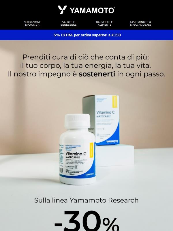 💡 Soluzioni per il tuo benessere: Yamamoto Research in offerta!