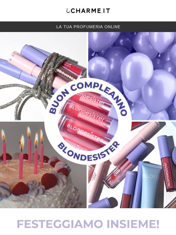 🎉 Buon Compleanno Blondesister! Festeggia con noi e ricevi un omaggio speciale! 🎁