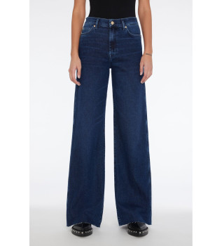 jeans-blu-a-zampa-a-vita-alta