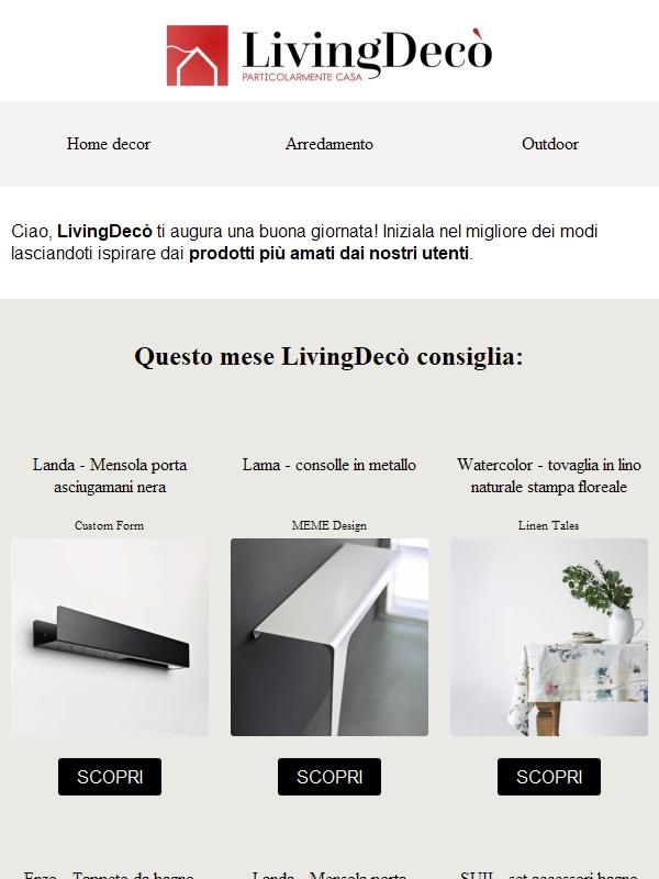 I consigli del mese di LivingDecò