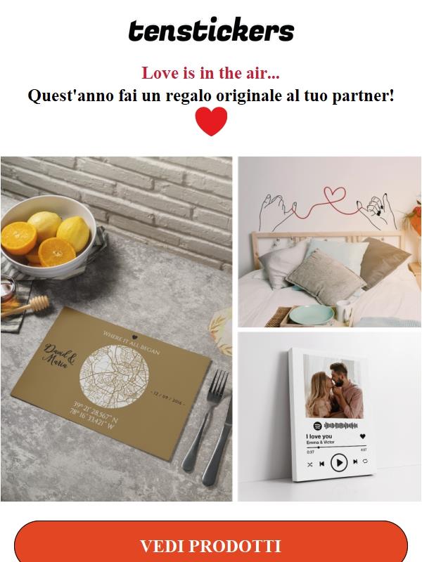 Per San Valentino, sorprendi il tuo partner!