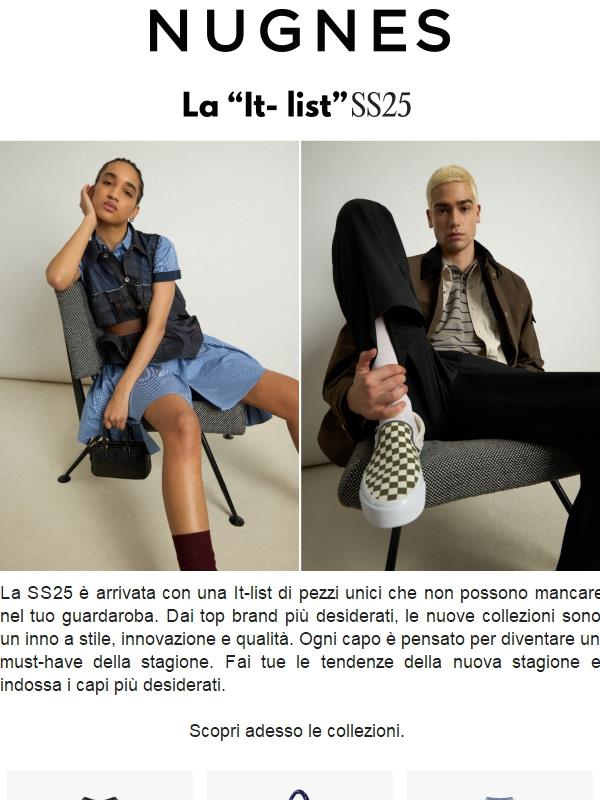 La It-list Primavera Estate 2025 è arrivata!