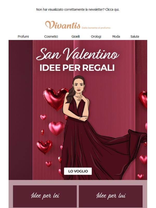 🎁 San Valentino si avvicina - hai già il regalo? Dai un'occhiata alle nostre idee!