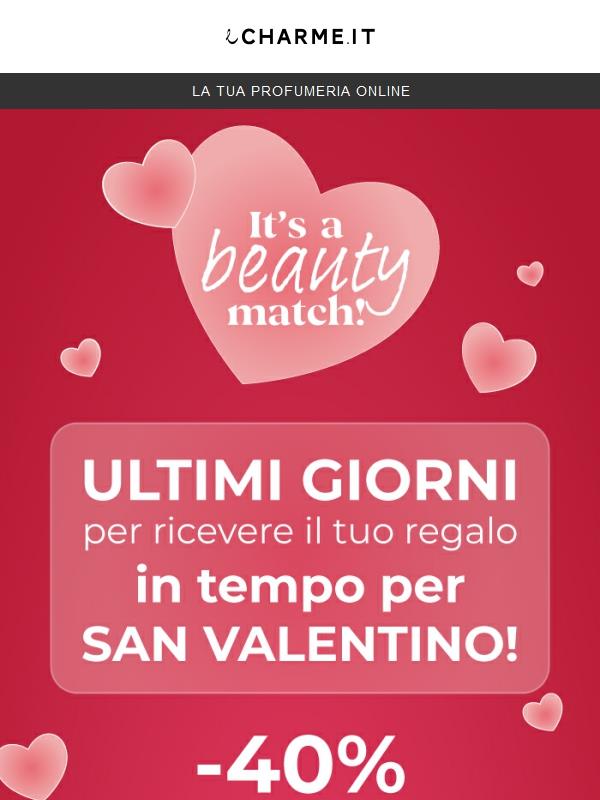 Ultimi giorni per il regalo perfetto di San Valentino! ❤️