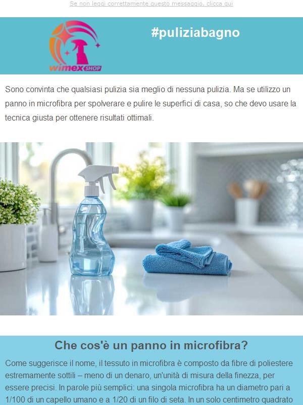 Ecco 3 modi sbagliati in cui uso il mio panno in microfibra😁