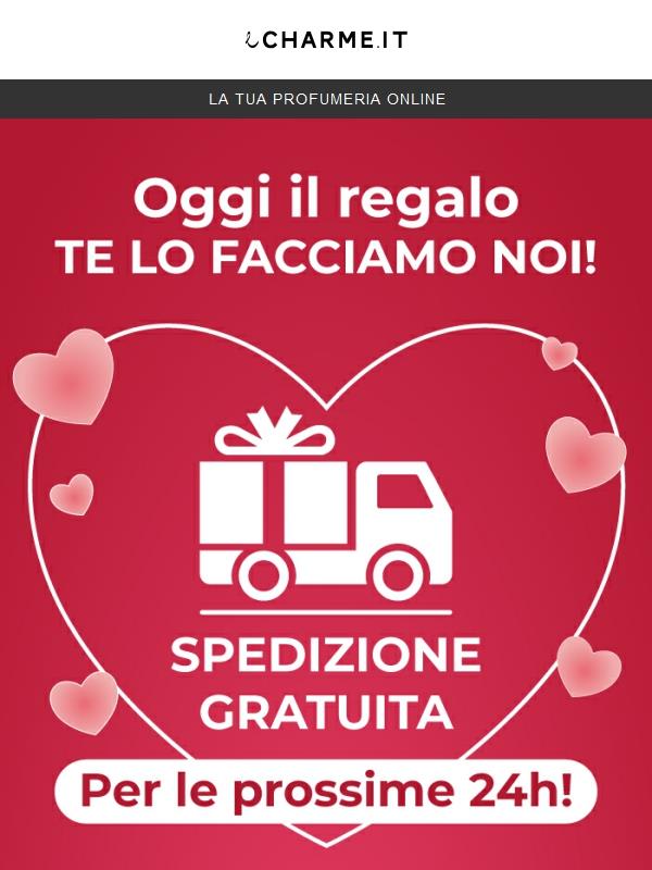 Oggi il regalo te lo facciamo noi!