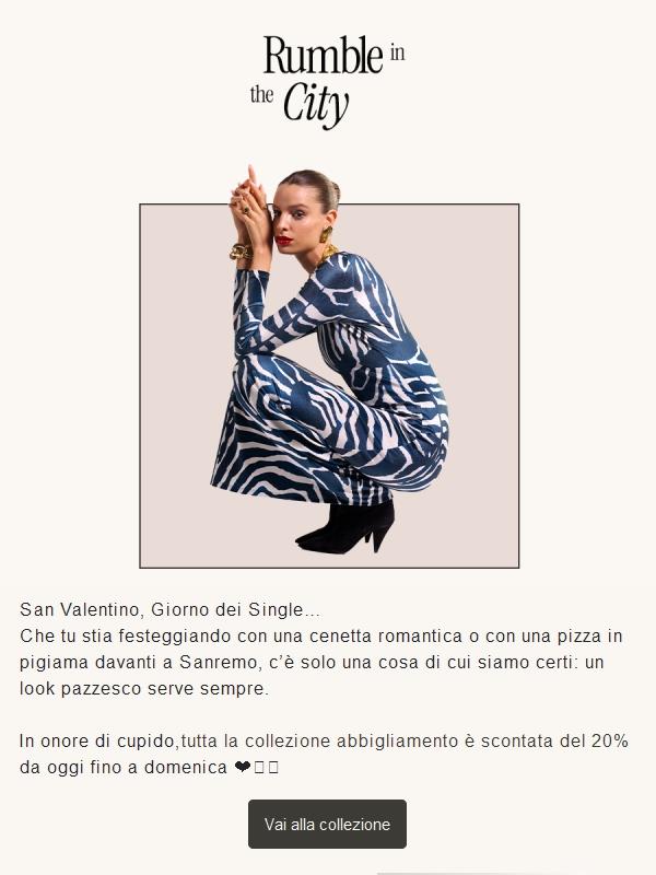 Che tu lo ami o lo eviti… 20% di sconto solo per te! ❤️‍🔥