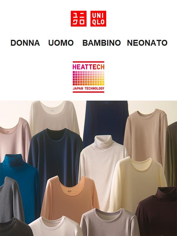 3 diversi HEATTECH: quale scegliere?