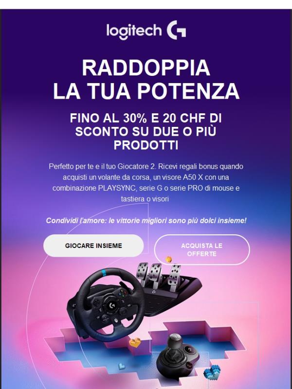 Le Offerte Terminano Stasera: Fino al 30% di sconto su tutto il sito...