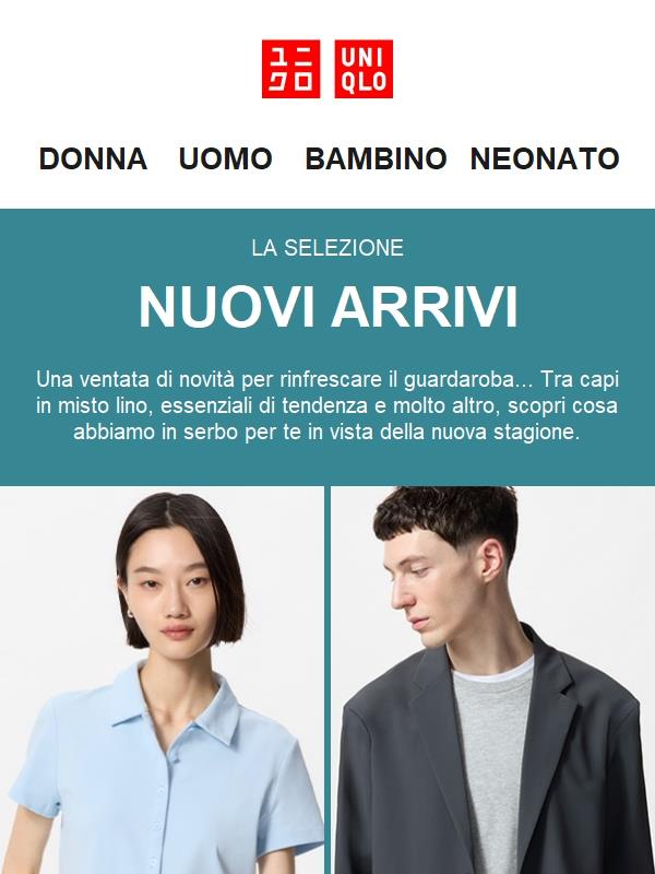 Nuovi arrivi che ti conquisteranno