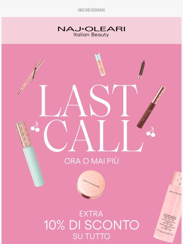 🍒 Beauty Sale… ultima chiamata! ⏰