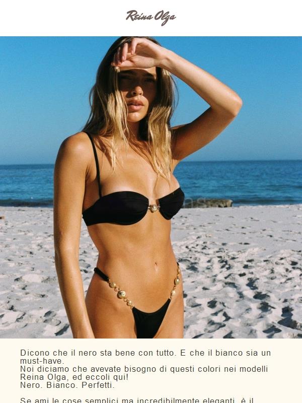 Basic? Solo nel colore. 😏🖤🤍