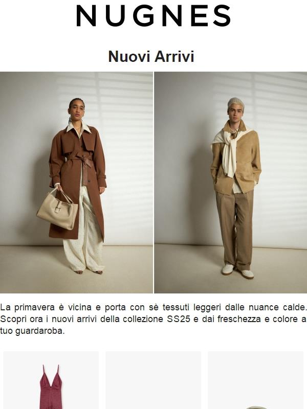 La Primavera è alle porte: scopri i nuovi arrivi SS25.