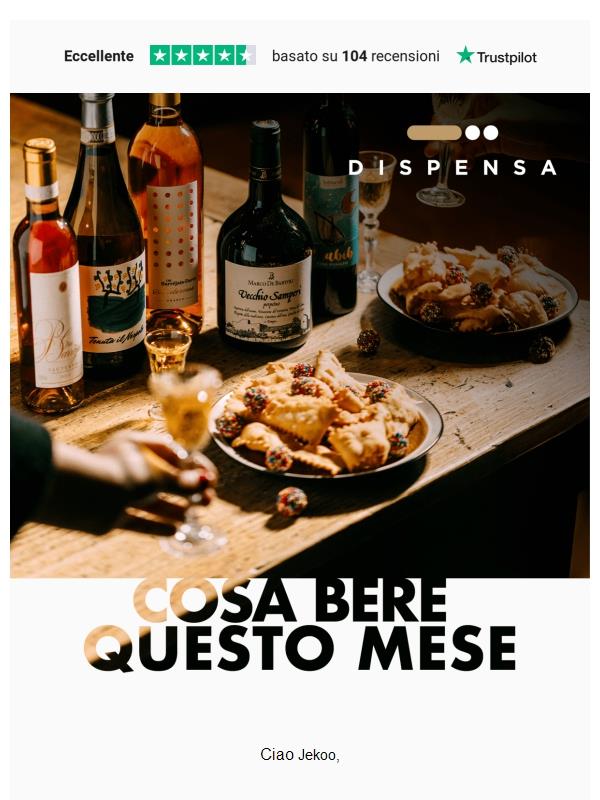 Cosa bere questo mese? Chiedi agli Specialist!