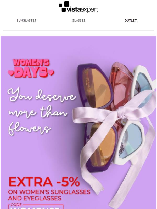 ✨You Deserve More Than Flowers! 💐EXTRA -5% OFF on Women’s Sunglasses&Eyeglasses