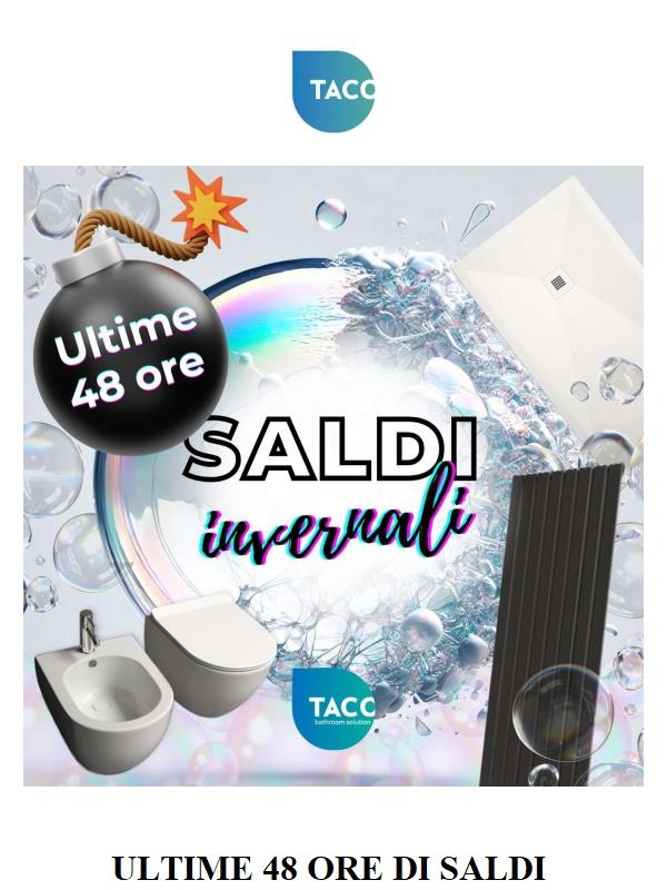 Ultime 48 H per approfittare dei Saldi Invernali!