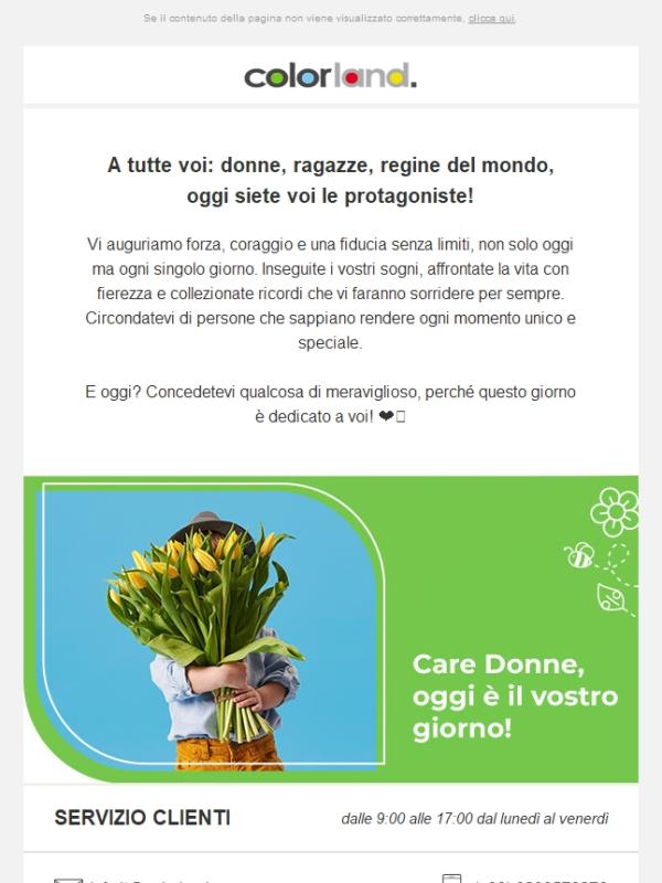 Care Donne, oggi è il vostro giorno!