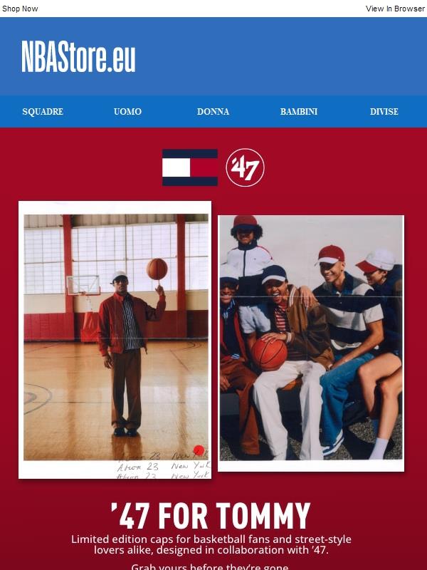 Your Style Upgrade: '47 x Tommy Hilfiger Caps