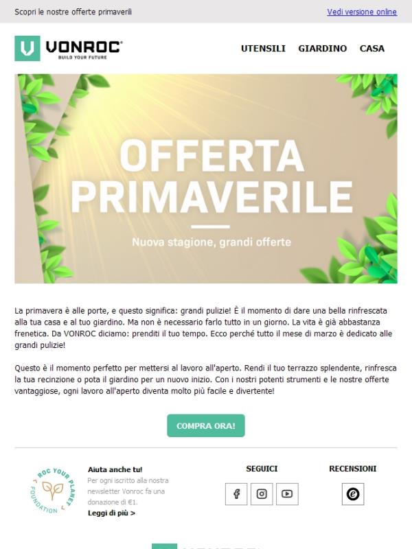 Lavoretti all'aperto con vantaggio 🍃