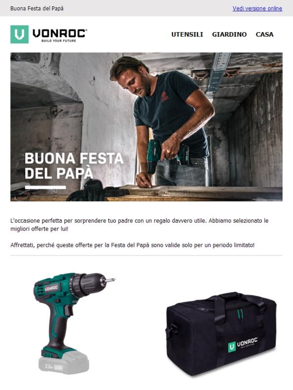 Offerte per la Festa del Papà 🛠️️