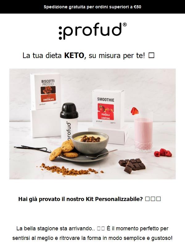 Hai già provato il Kit personalizzabile Profud? 🚀