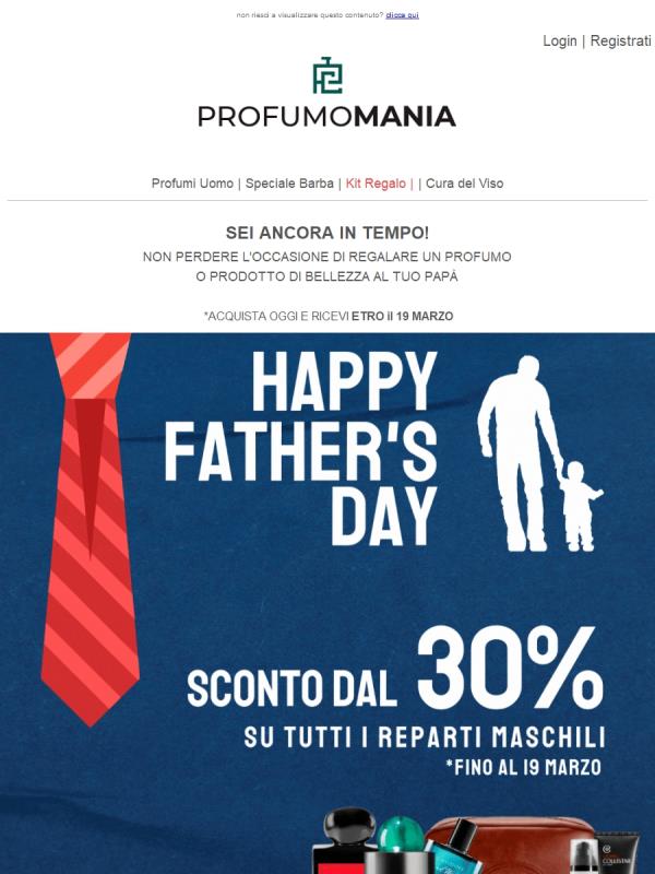 👨‍👦Festa del Papà | Sei ancora in Tempo per il Regalo🎁