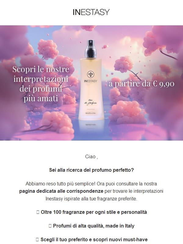 Il tuo profumo preferito? Trovarlo è ancora più facile! 🌸
