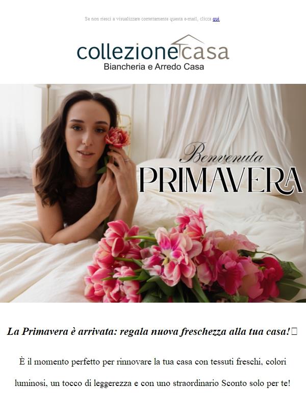 🌸 Benvenuta Primavera! 15€ di sconto per rinnovare la tua casa