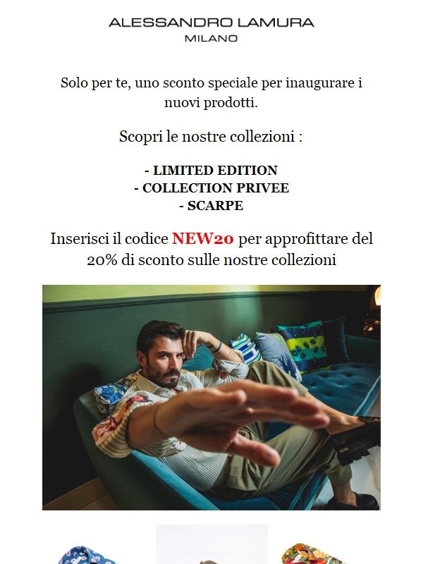 NEW COLLECTION - SOLO PER TE 20%OFF