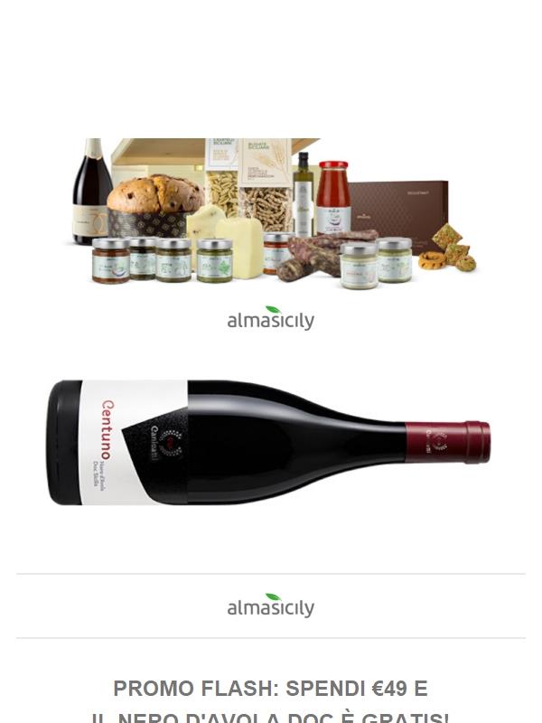 Super Offerta: Vino Rosso Doc In Omaggio!!