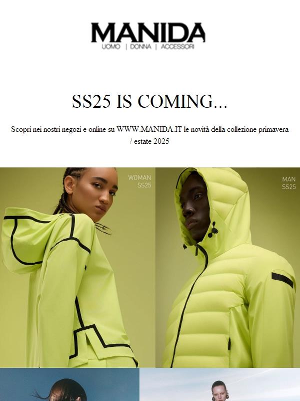 MANIDA.IT | Esplora le novità della nuova stagione SS25!