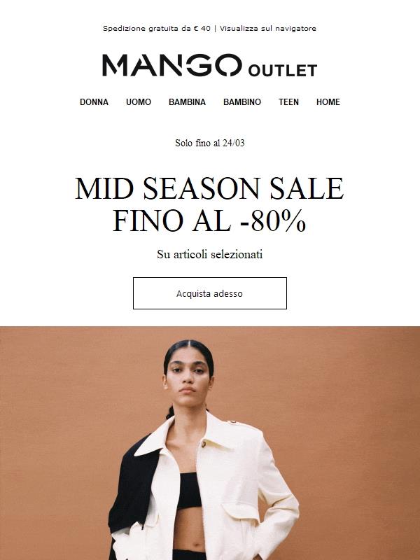 Fino al -80%! Ultima opportunità!