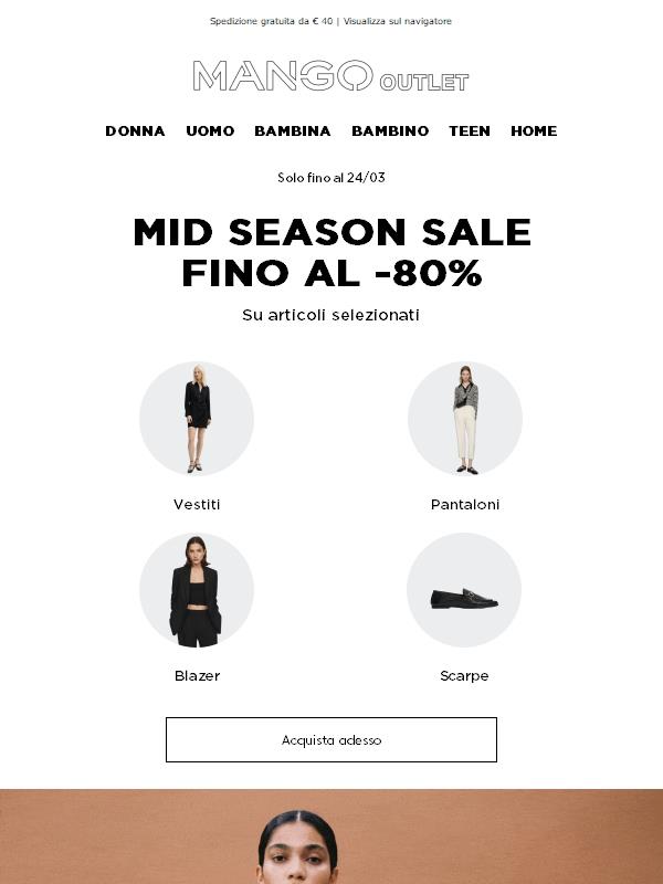 Migliaia di articoli fino al -80%