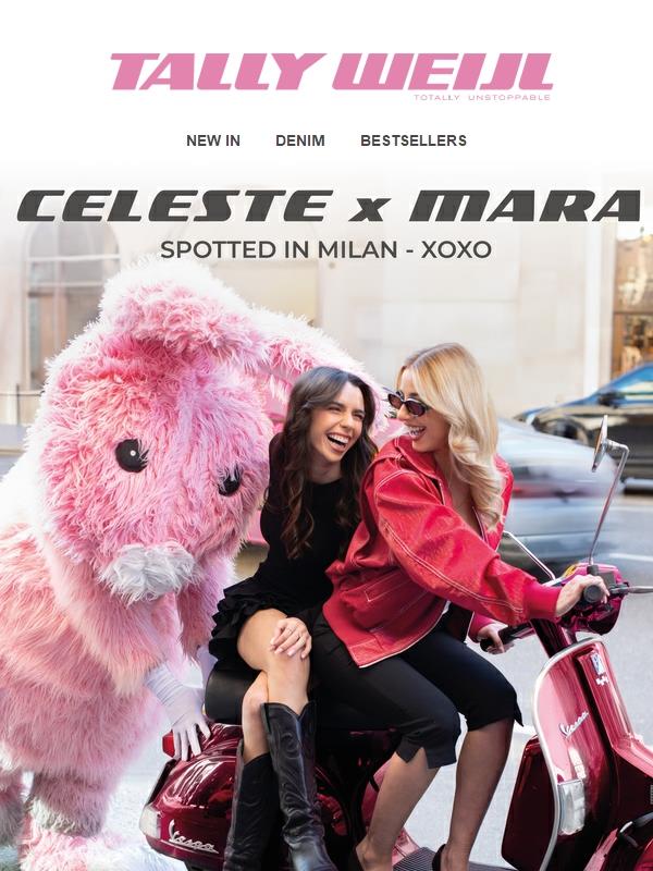 "Stay a while at TALLY WEiJL."