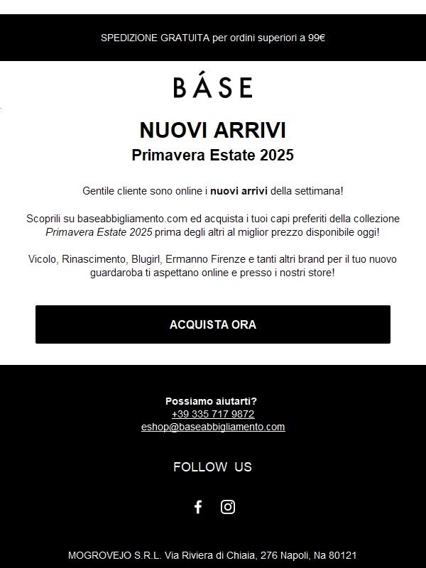 Scopri le novità della stagione Primavera Estate 2025! 🌼