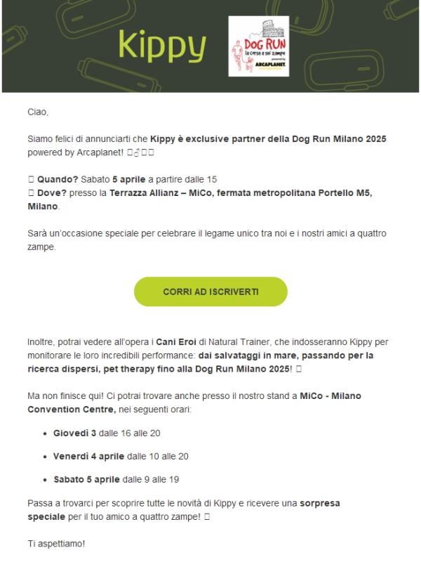 Ci vediamo alla Dog Run!