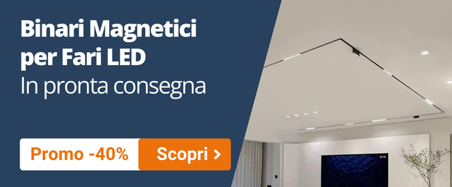Binari Magnetici per Fari LED
