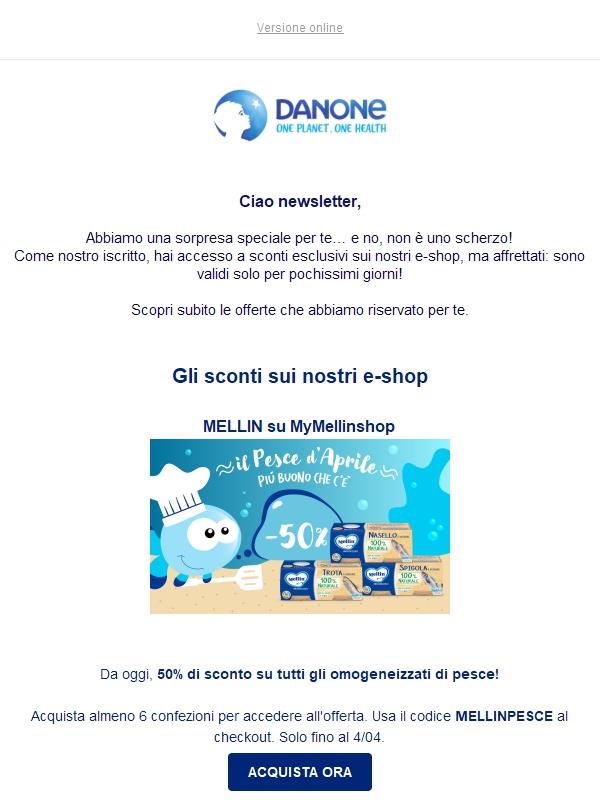 Pesce d'Aprile? No, tanti sconti solo per te 🐟