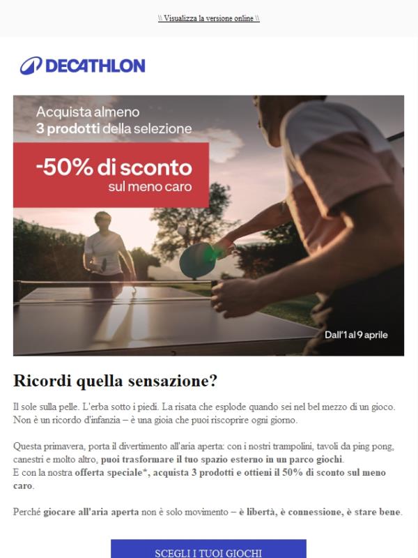 Risveglia la tua voglia di giocare