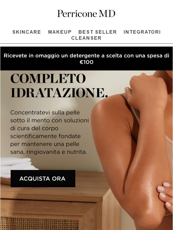 Scopri i nostri prodotti must-have per la cura del corpo