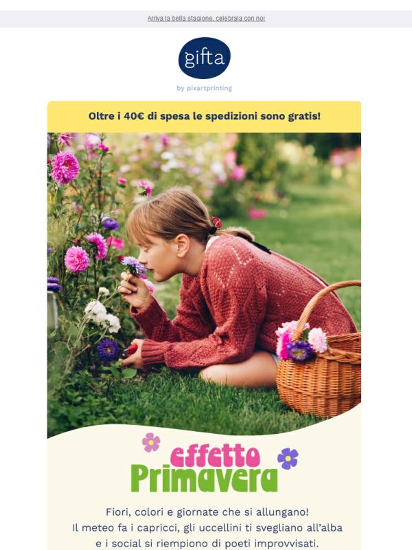 La primavera è nell'aria... e anche il -10% extra per te