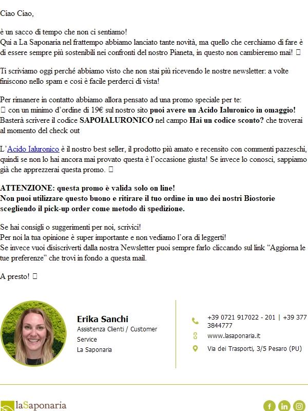 Oggi abbiamo (davvero!) un regalo per te💚